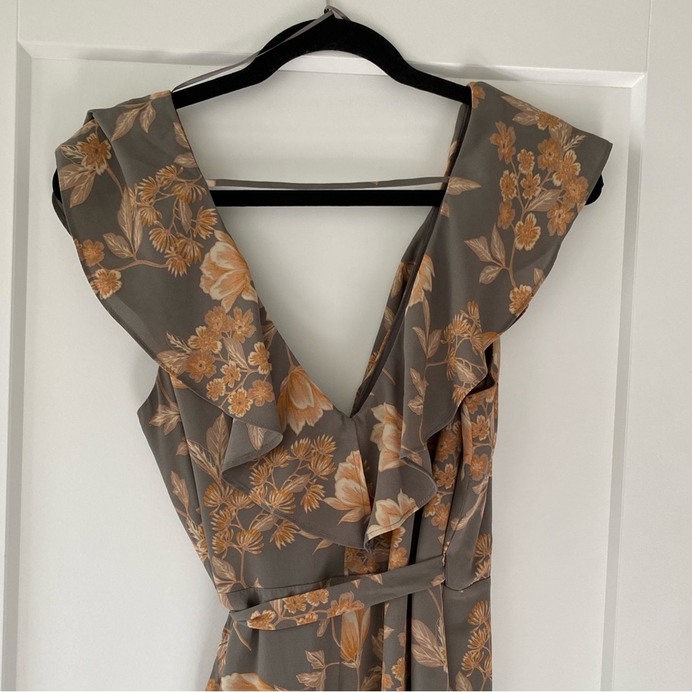 Leith Ruffle Wrap Dress - Picture 8 of 8